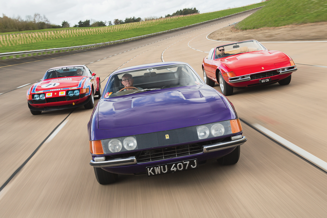 Ferrari Daytona Berlinetta, Spider and Competizione: kings of the 